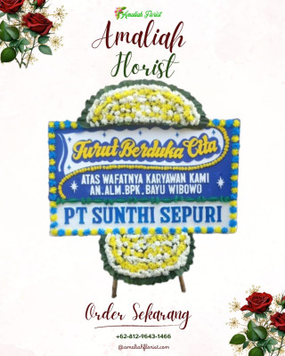 Papan Bunga Duka di Bukit Tusam