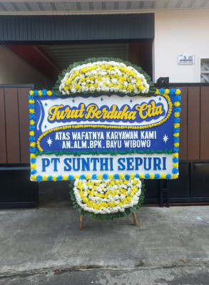 Papan Bunga Duka di Bukit Tusam