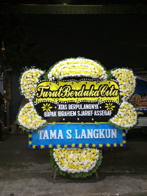Papan Bunga Duka di Bukit Tusam